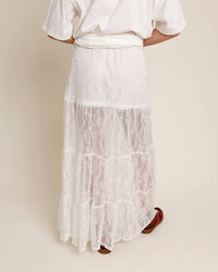 Mimosa - Patti Lace Maxi Skirt - clothing - long - skirts - maxi