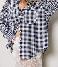 Mimosa - Reba Gingham Button Down Shirt