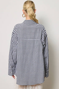 Mimosa - Reba Gingham Button Down Shirt