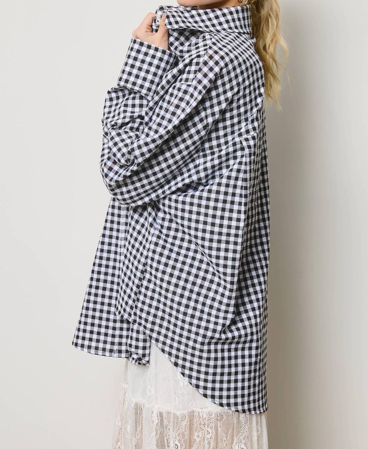 Mimosa - Reba Gingham Button Down Shirt