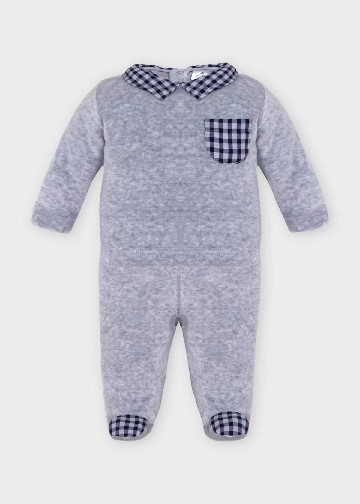 Minhon - Boys Velour Footie