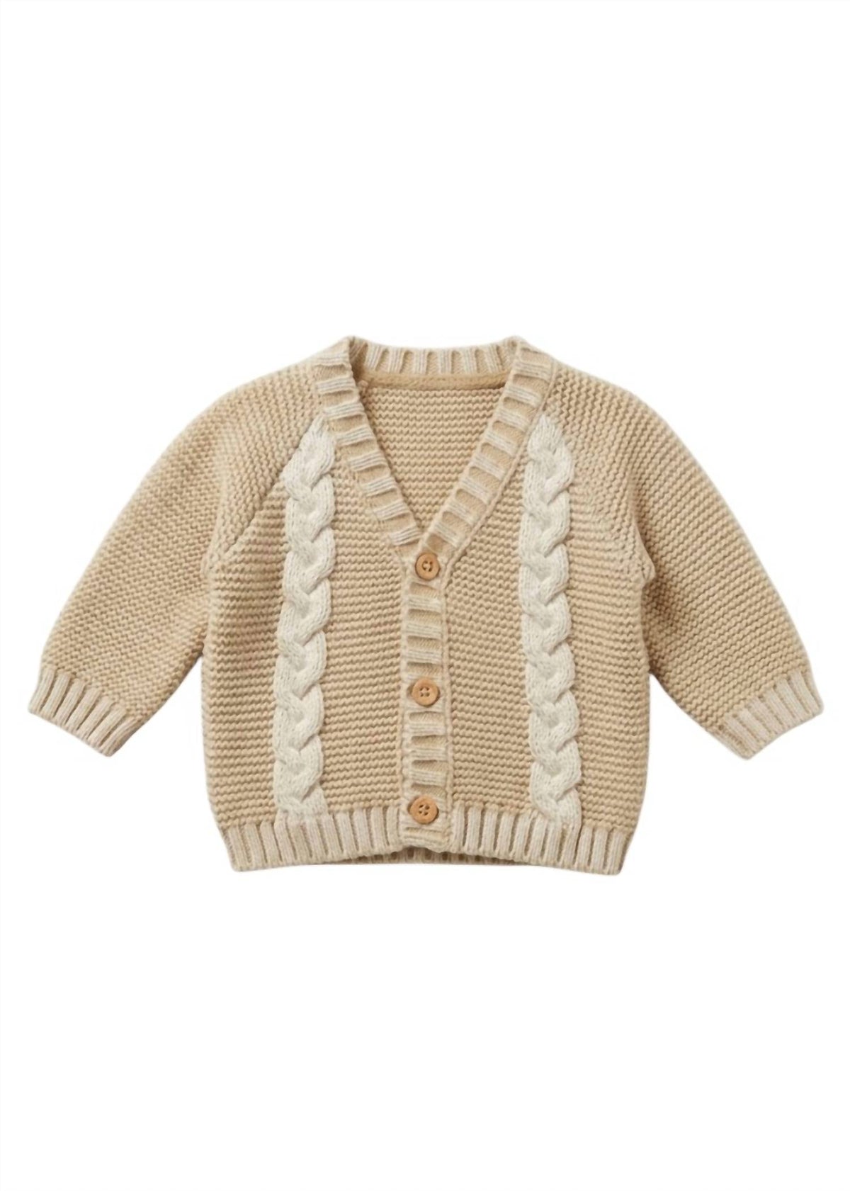 Minhon - Girls Cable Knit Sweater