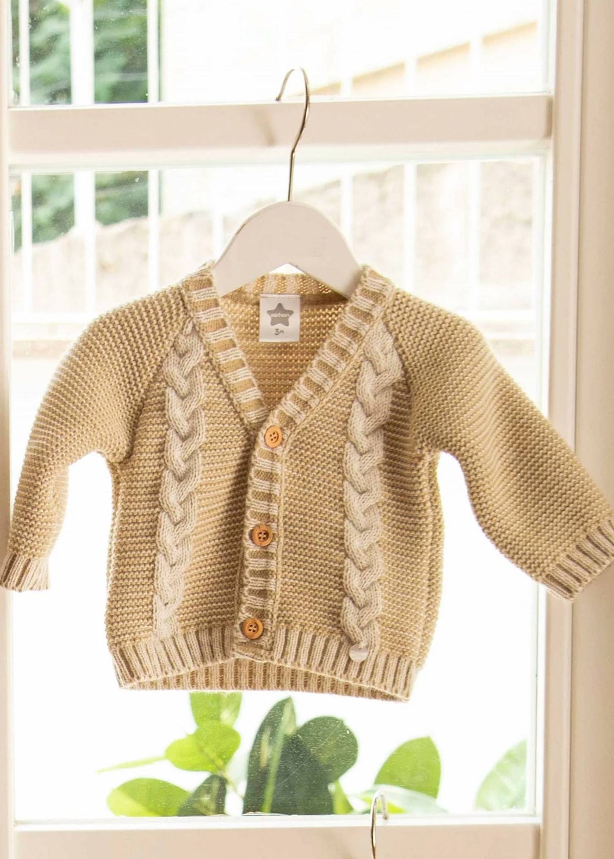 Minhon - Girls Cable Knit Sweater