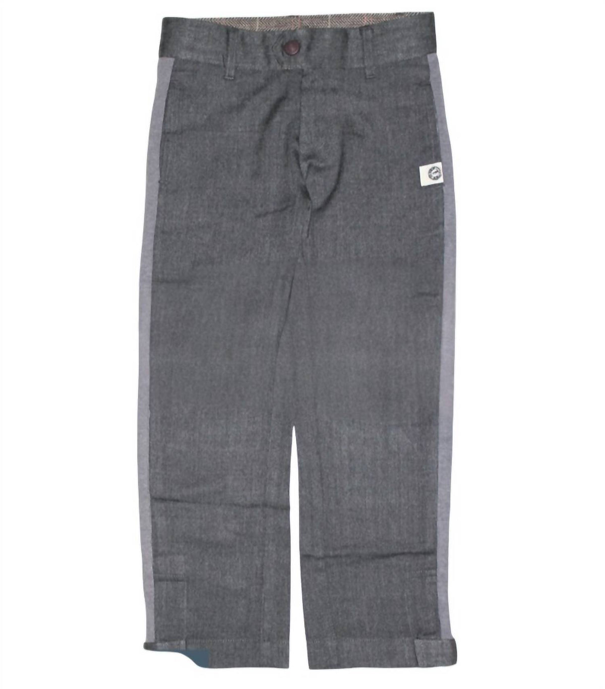 Mini Shatsu - Kids Herringbone Tweed Pants