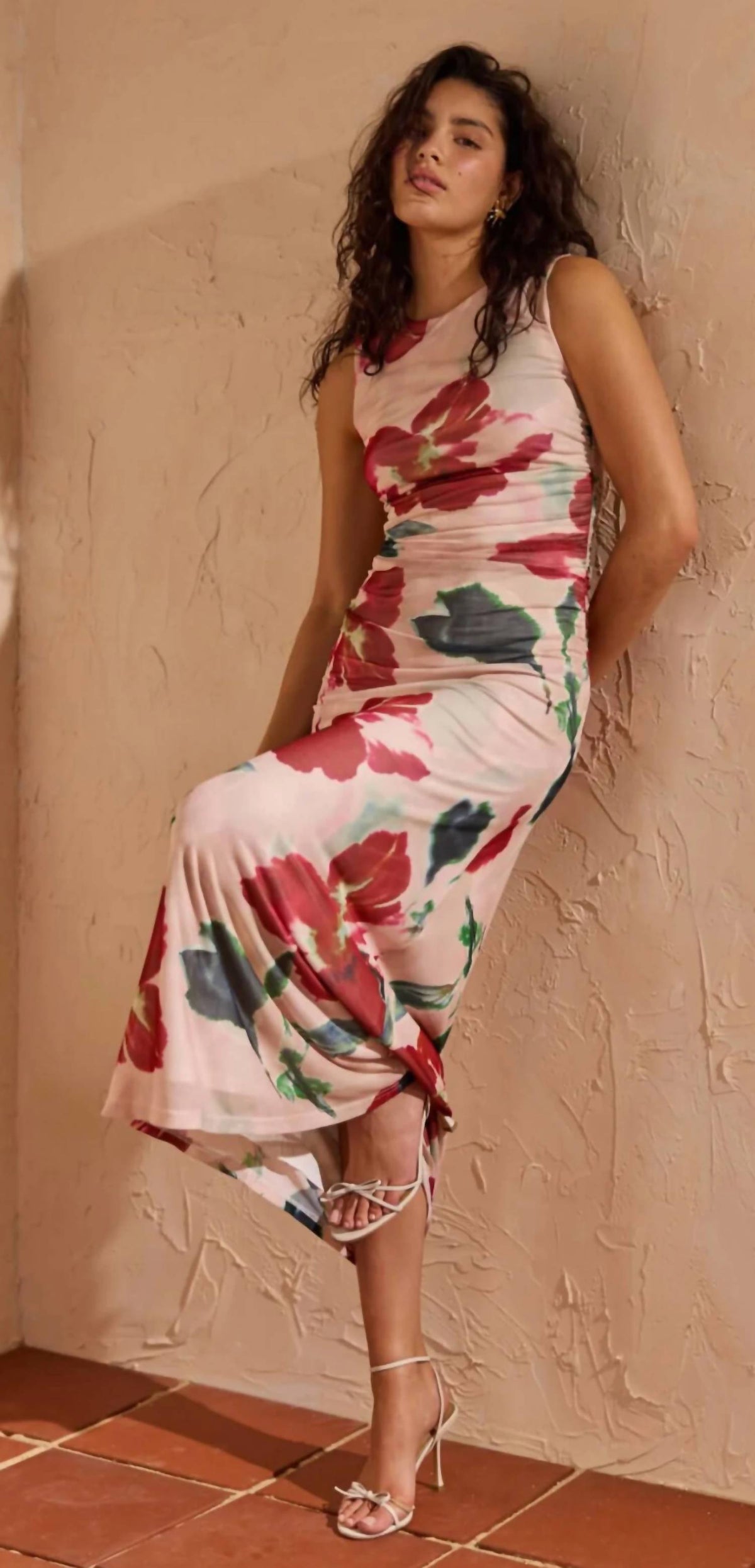 Minkpink - Arabella mesh midi Dress