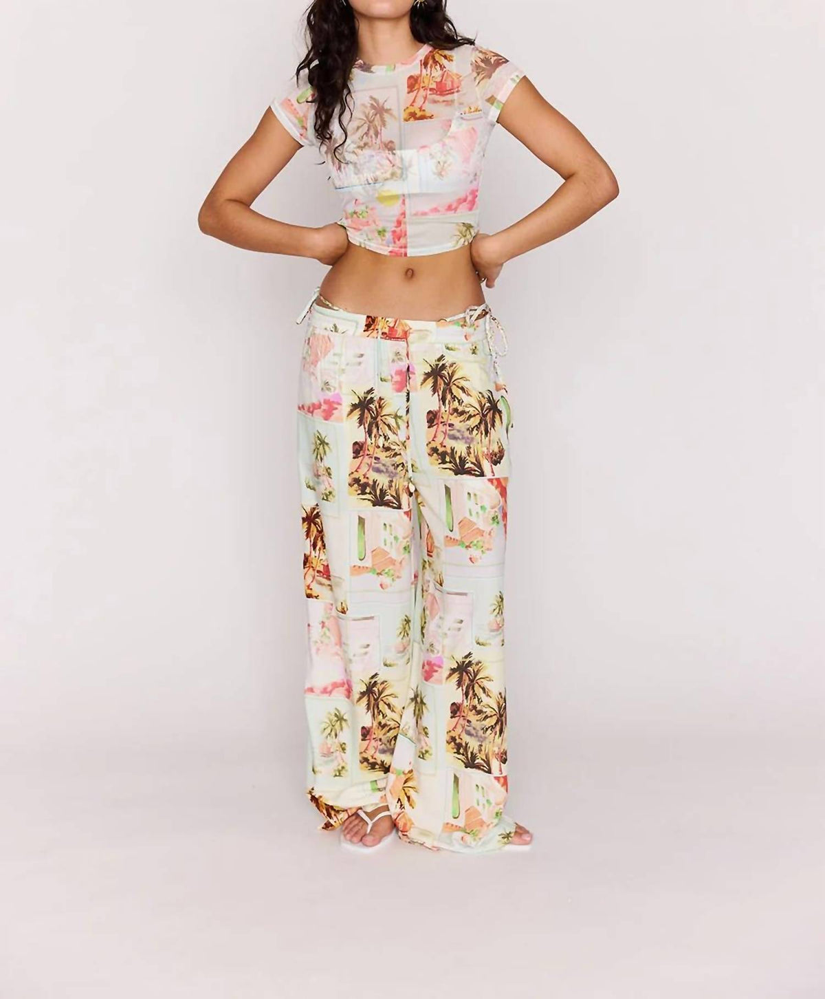 Minkpink - DOLCE DRAWSTRING PANTS