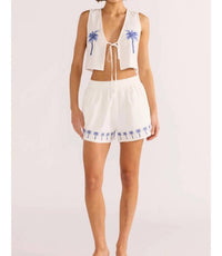 Minkpink - Isadora Embroidered Shorts
