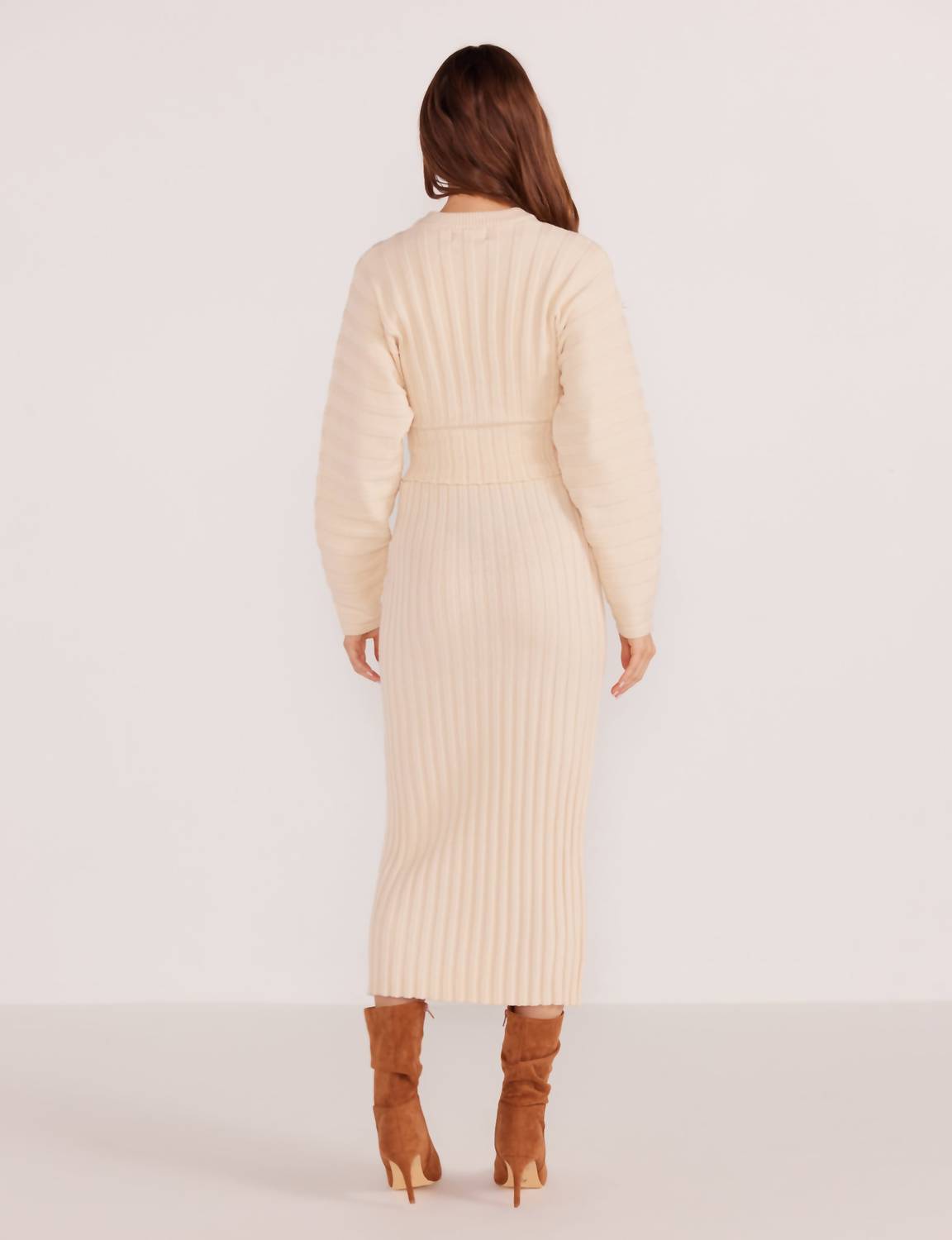 Minkpink - Layla Ribbed Midi Skirt