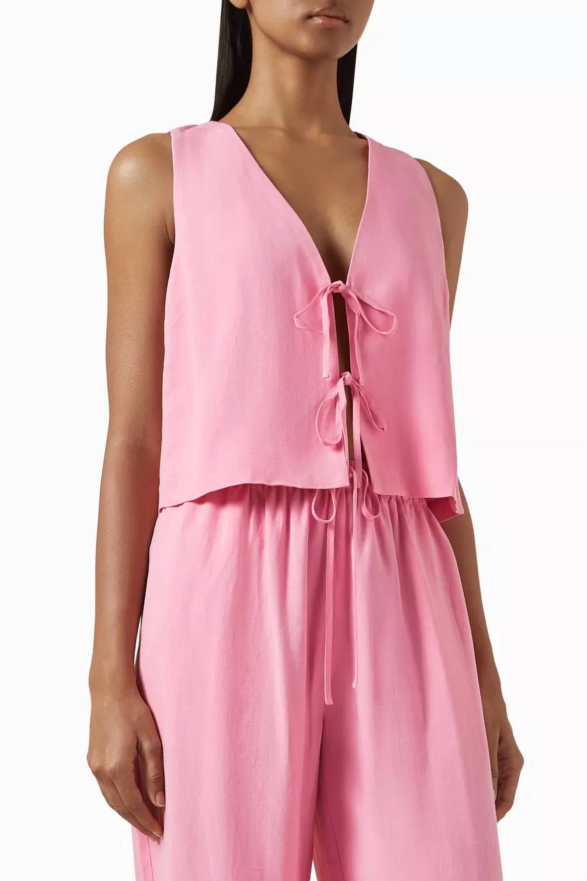 Minkpink - Melody Tie Crop Top