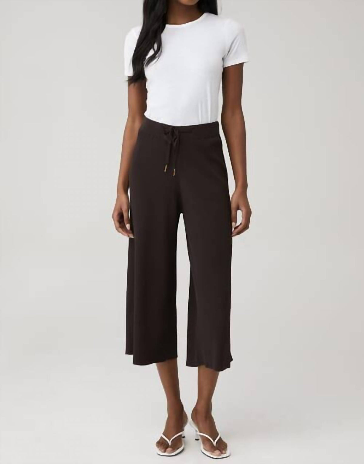 Minkpink - Samira Rib Knit Culotte