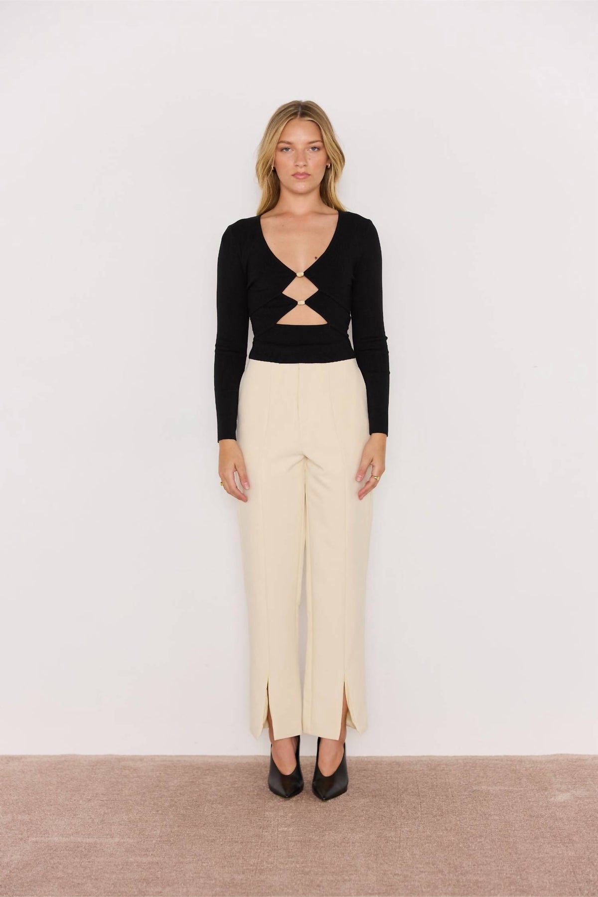 Minkpink - Saylor Knit Mini Top