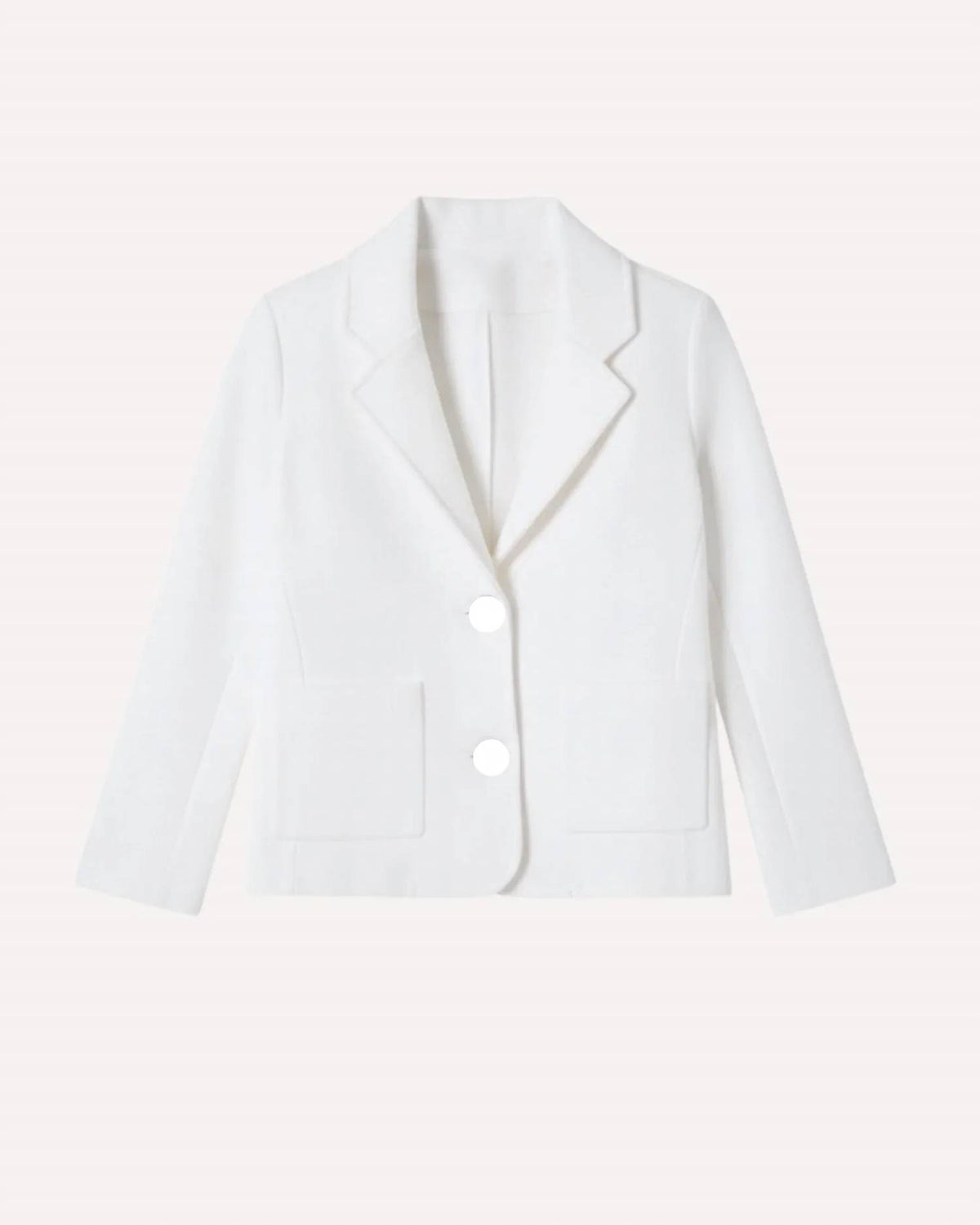 Minnie Rose - Viscose Blend Shrunken Blazer