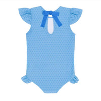 Minnow - Girls Ruffle Edge One Piece