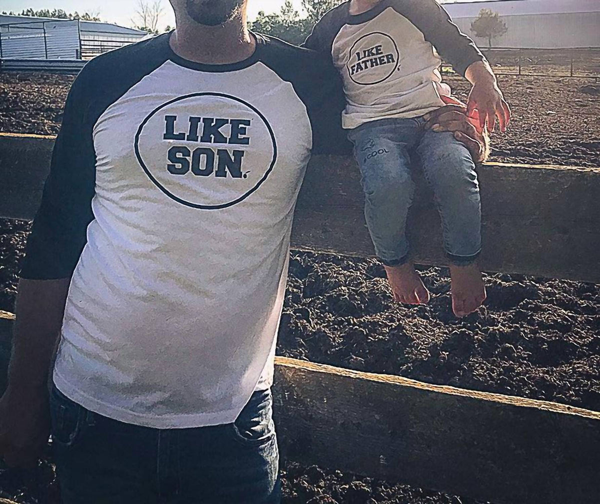 The Minted Olive - Like Son Baseball Tee