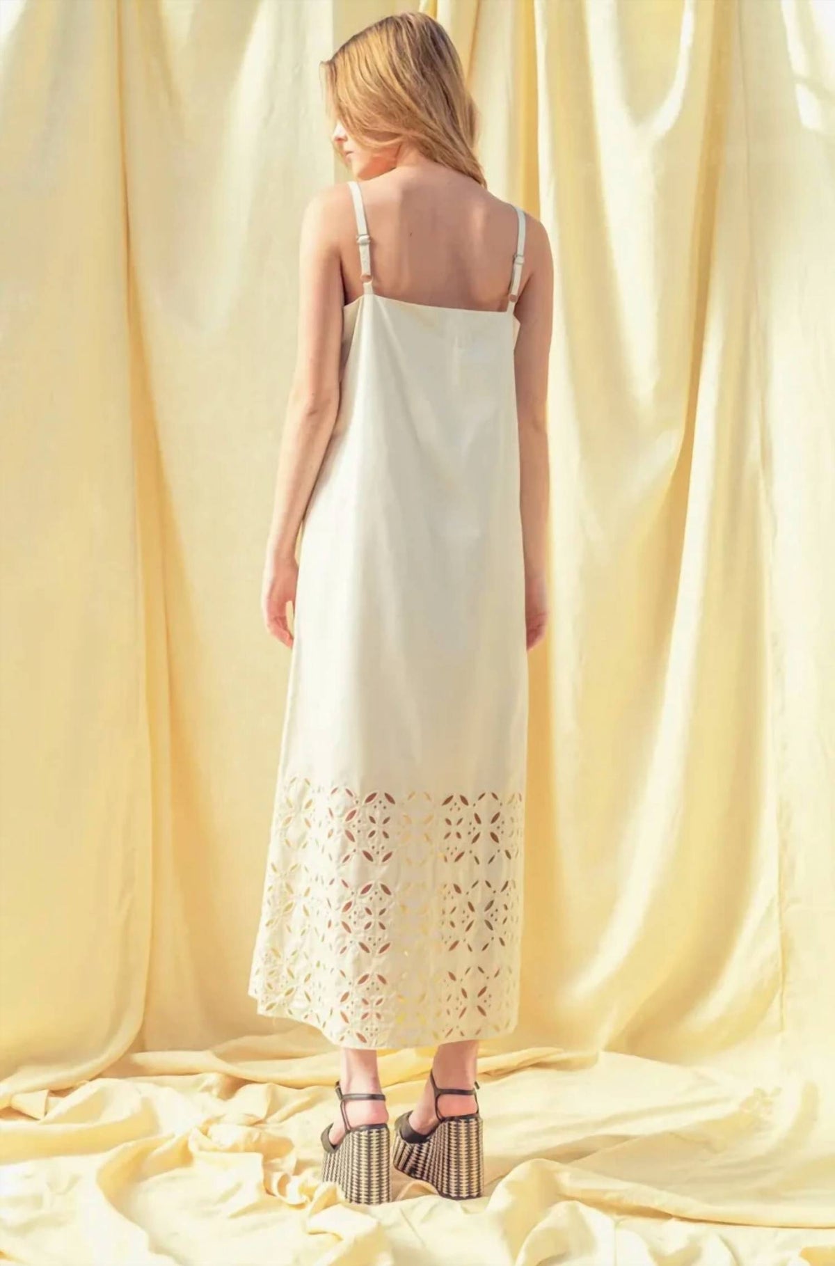 Miou Muse - Ever Embroidery Dress
