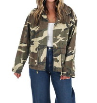 Miou Muse - Forest Fade Camo Jacket