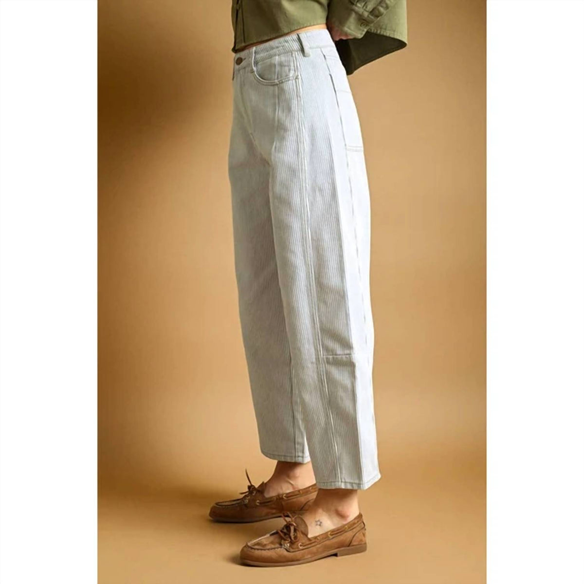 Miou Muse - Harbor Lane Barrel Pants