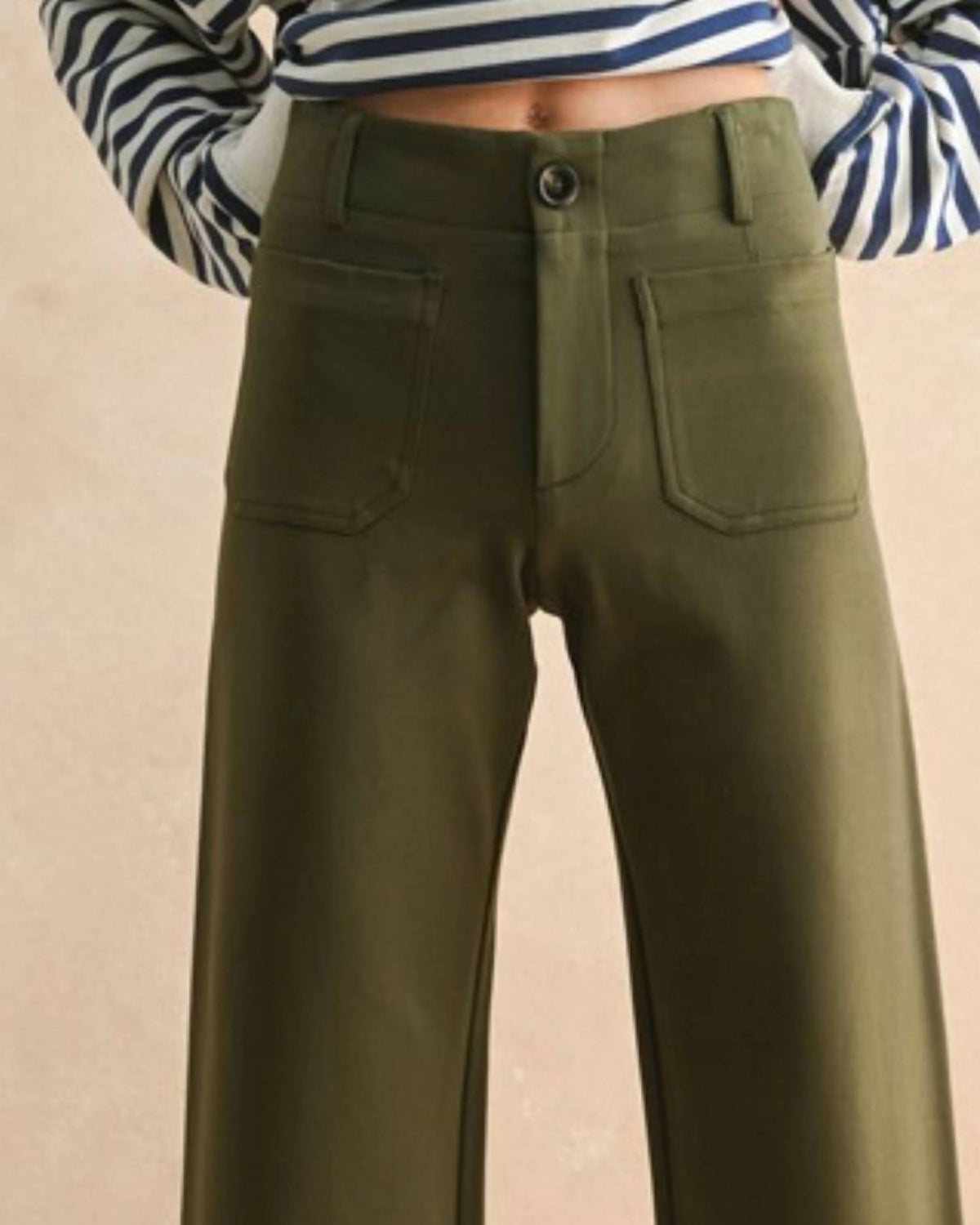 Miou Muse - High Rise Ponte Pant