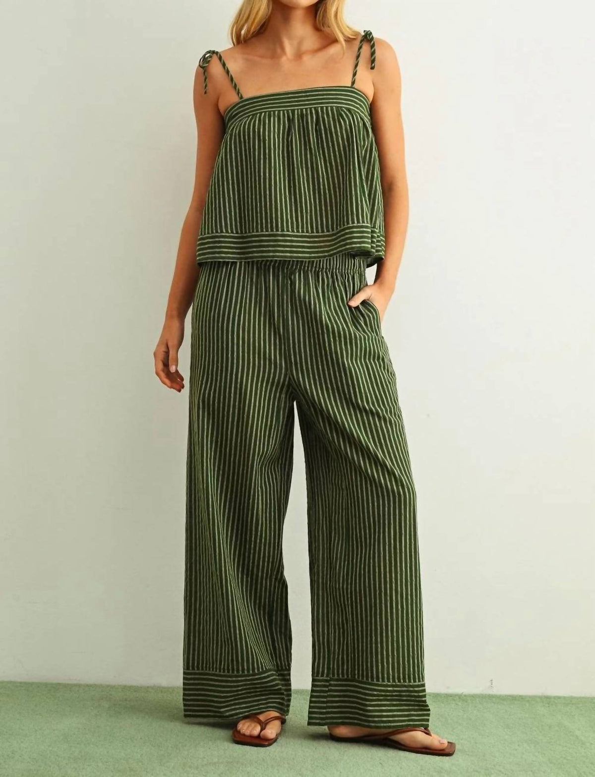 Miou Muse - Market Stripe Pants