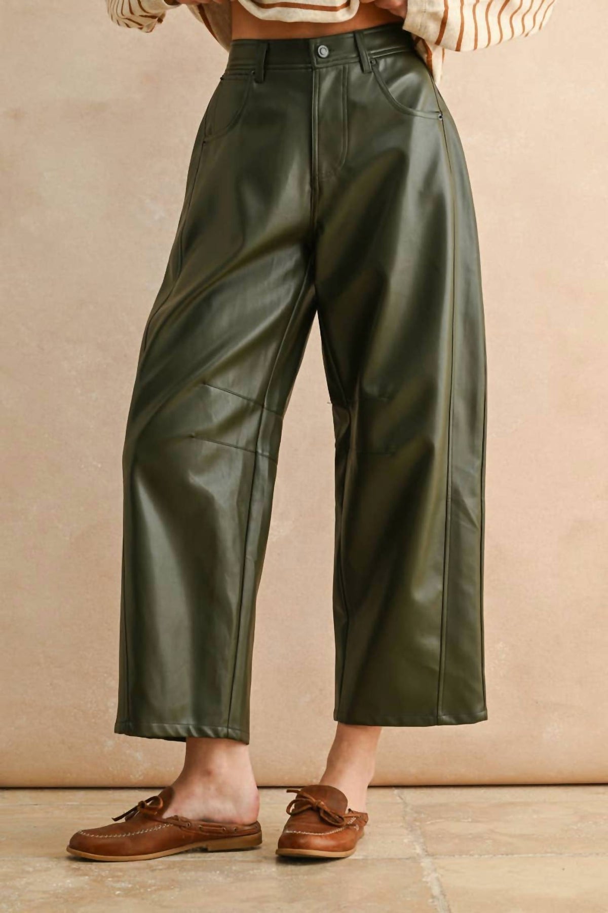 Miou Muse - Penelope Pleather Pants