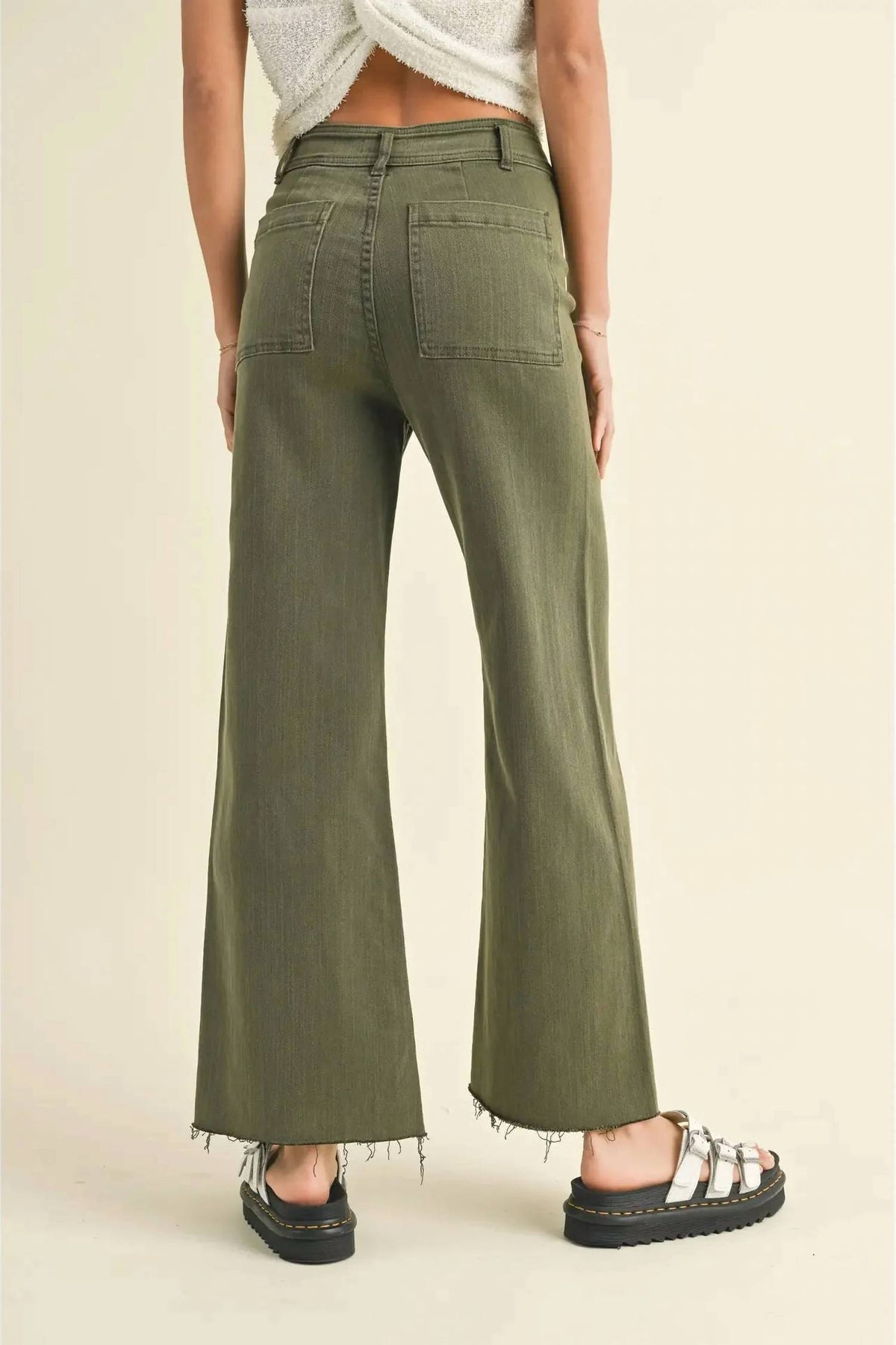 Miou Muse - Straight Wide Leg Pants