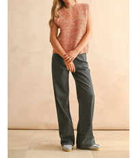 Miou Muse - Two Tone Chenille Vest