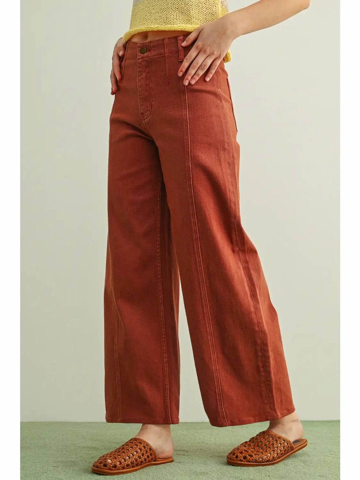 Miou Muse - Washed Stretch Pants