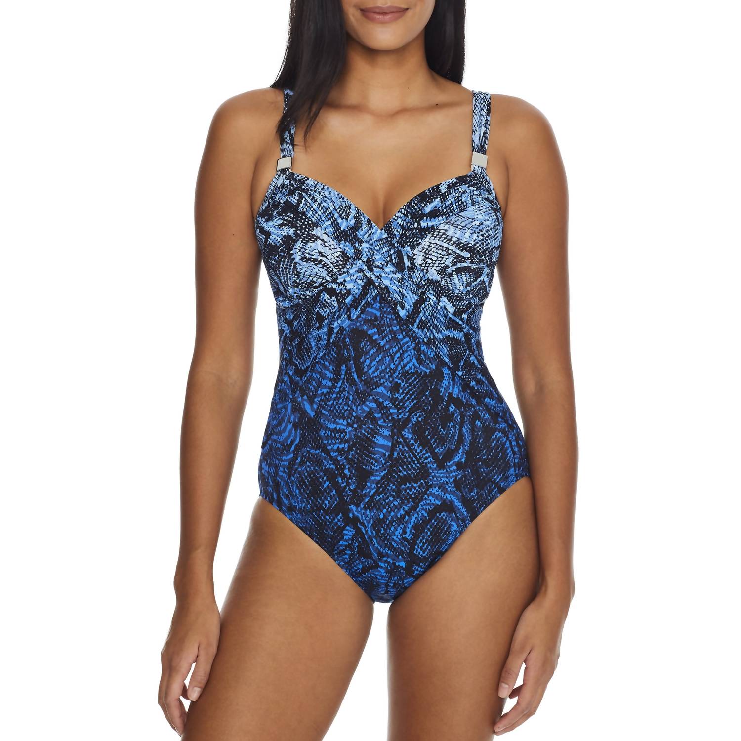 Miraclesuit - It's A Wrap One Piece Swimsuit - beige - clothing - nylon - blend