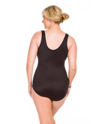Miraclesuit - Oceanus Surplice One Piece Swimsuit - Plus Size