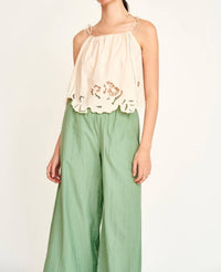 Mirth - Goa Cutwork Tank