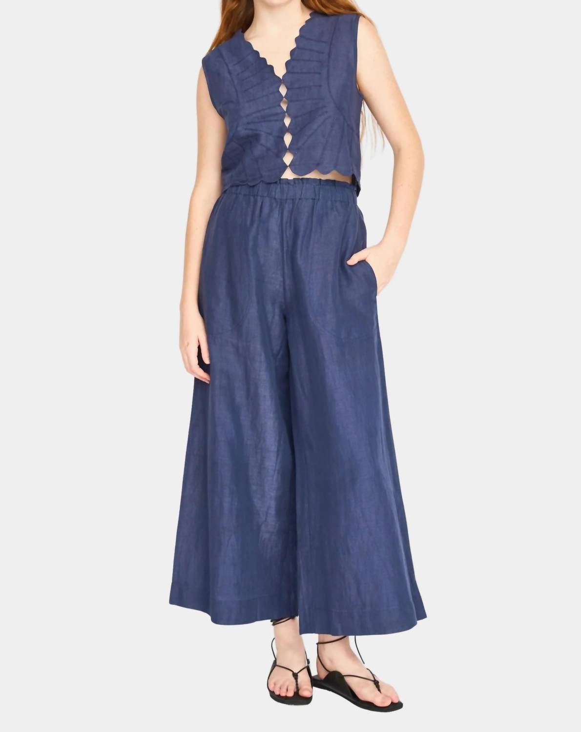 Mirth - High-Rise Wide Leg Pants