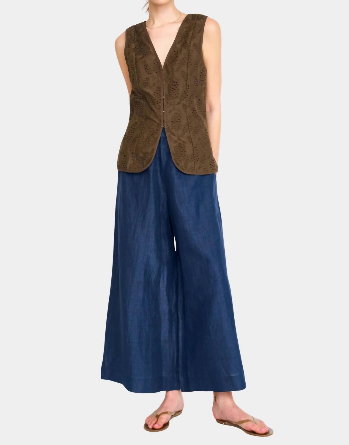 Mirth - High-Rise Wide Leg Pants