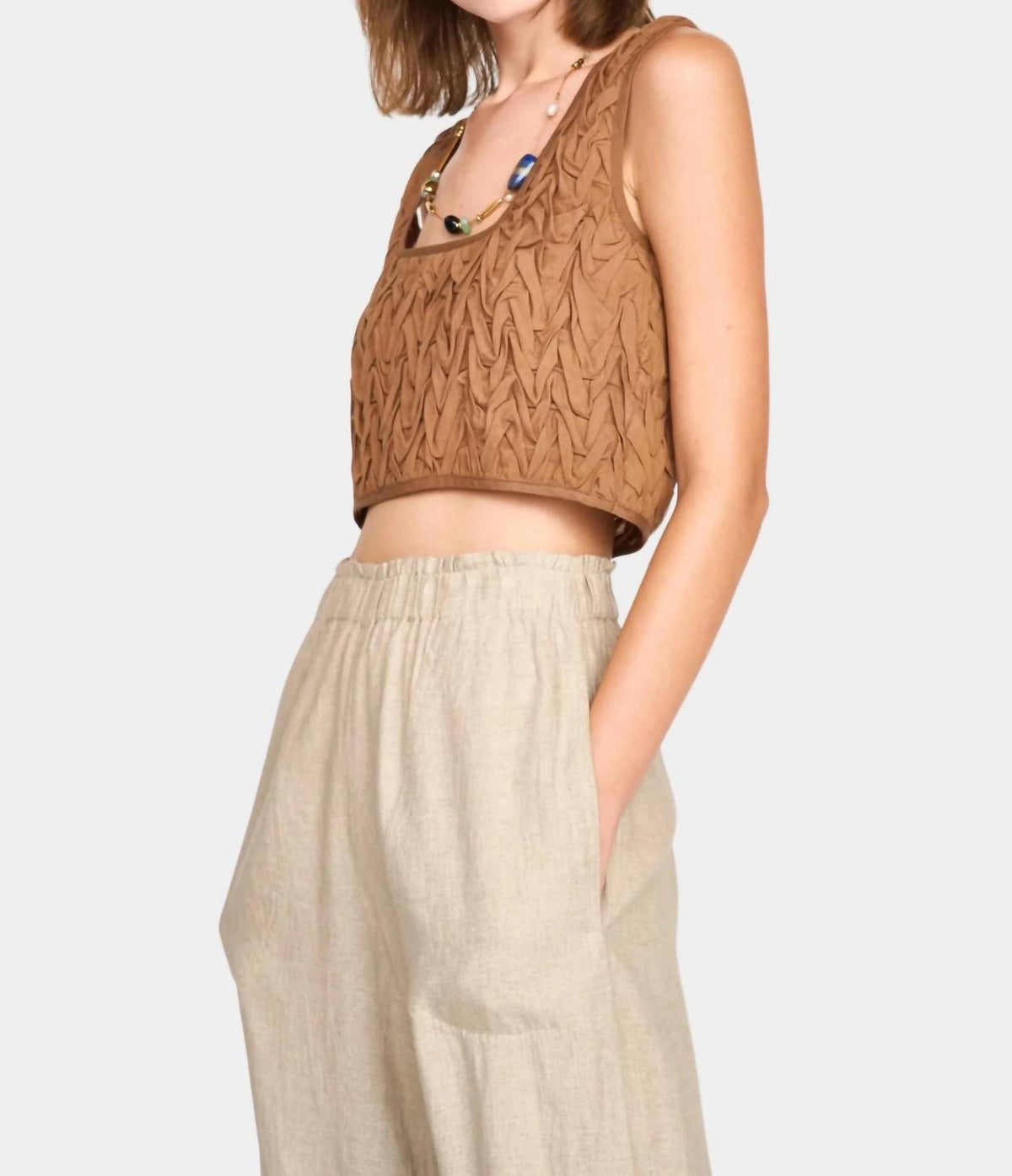 Mirth - High-Rise Wide Leg Pants