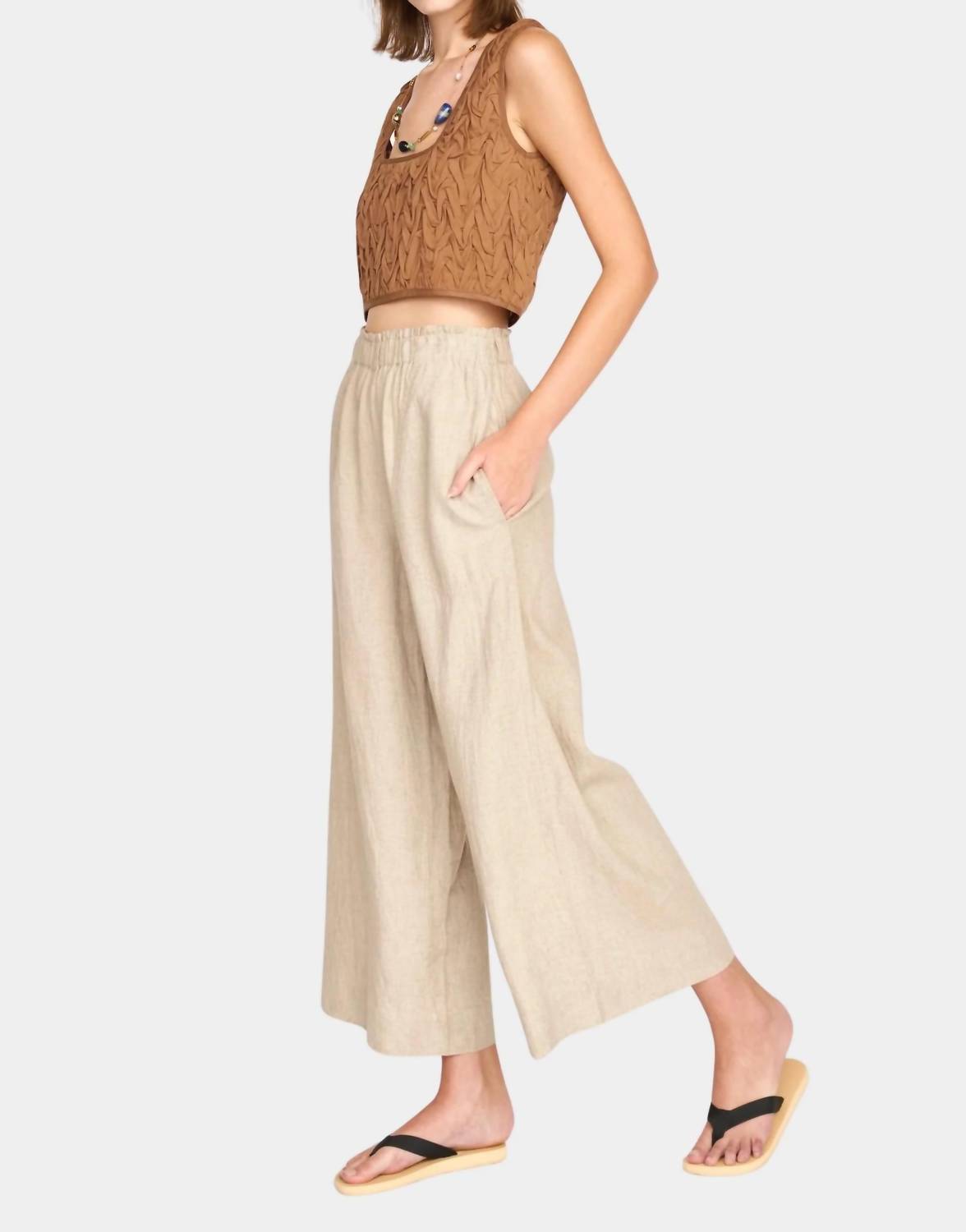 Mirth - High-Rise Wide Leg Pants