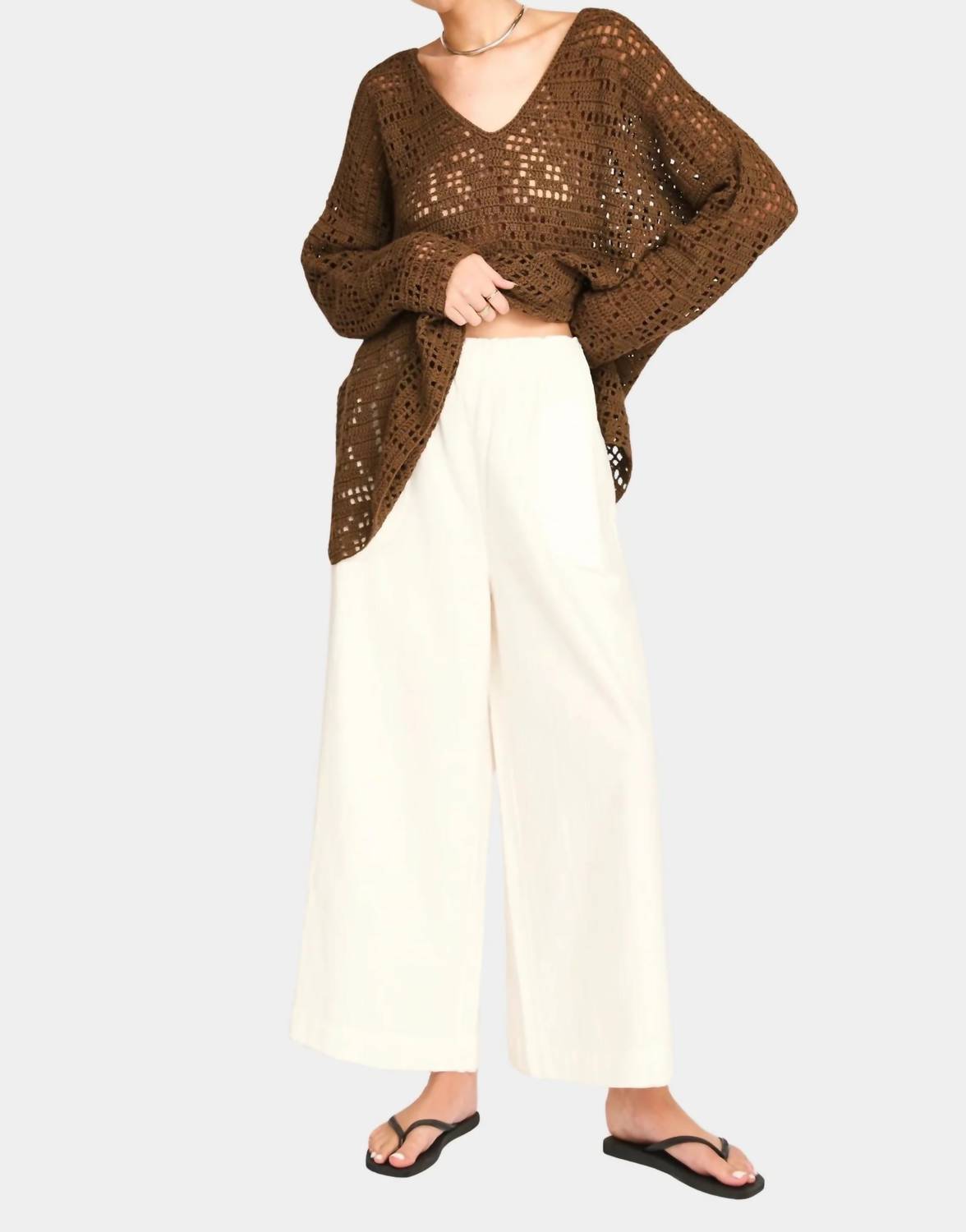 Mirth - Linen Wide-Leg Pants