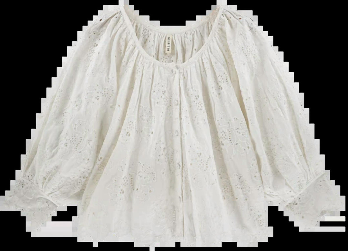 Mirth - Seville Eyelet Top