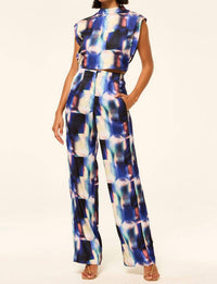 Misa Los Angeles - Rita Straight Leg Pants - blue - clothing - pants