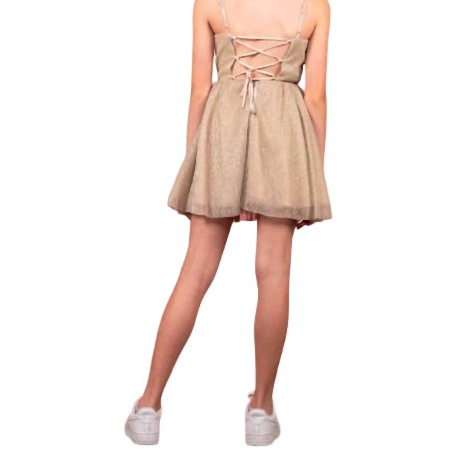 Miss Behave Girls - Girl's Tara Open Back Cocktail Dress - casual - clothing - dresses