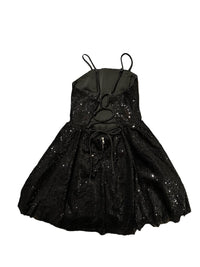 Miss Behave Girls - Tara Open Back Cocktail Dress - black - casual - clothing