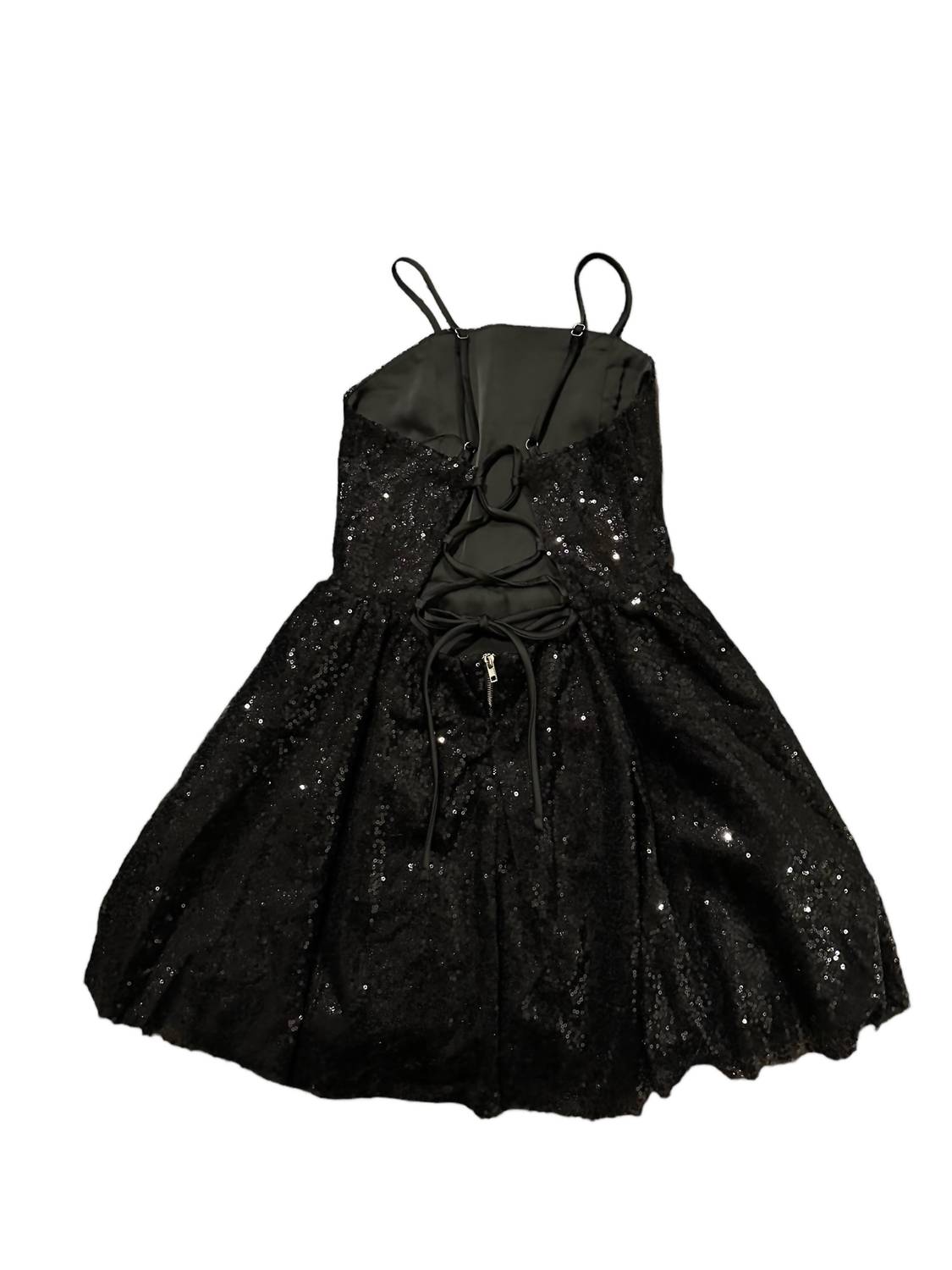 Miss Behave Girls - Tara Open Back Cocktail Dress - black - casual - clothing