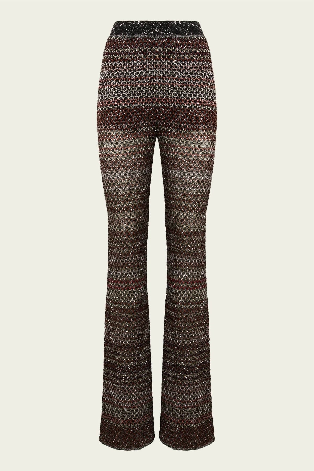 Missoni - Sequin-embellished Flared Trousers