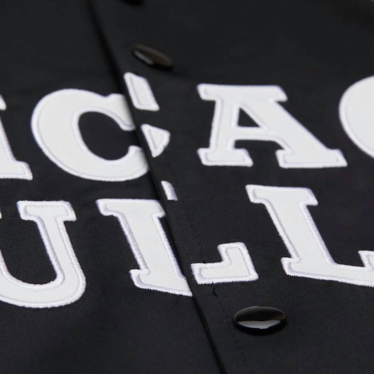 Mitchell & Ness - Chicago Bulls Team Origins Satin Full-Snap Jacket