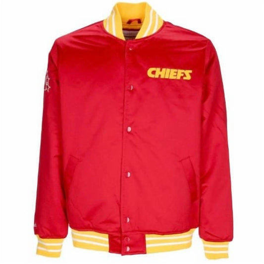 Mitchell & Ness - Nfl Kansas City Chiefs Heavyweight Jacket - bomber - clothing - coats
