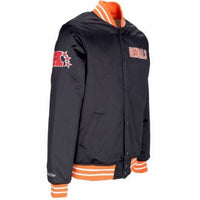 Mitchell & Ness - Unisex Nfl Cincinnati Bengals Heavyweight Jacket - black - bomber - clothing