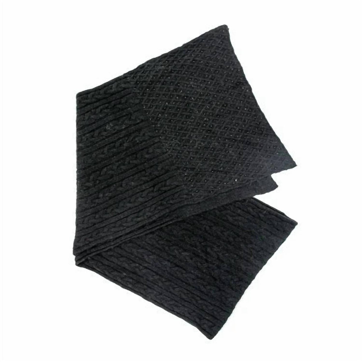 Mitchie'S Matchings - Women's Cable Knit Sparkle Scarf