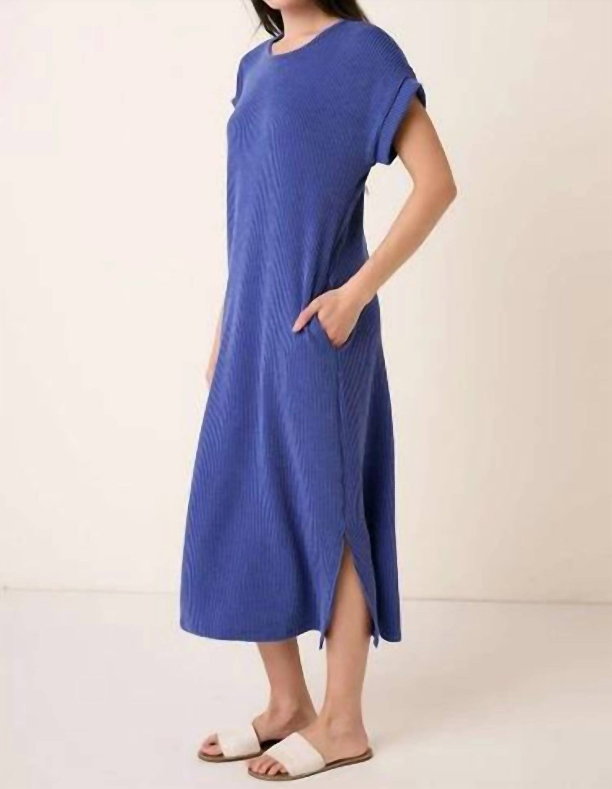 Mittoshop - Eden Short Sleeve Midi Dress
