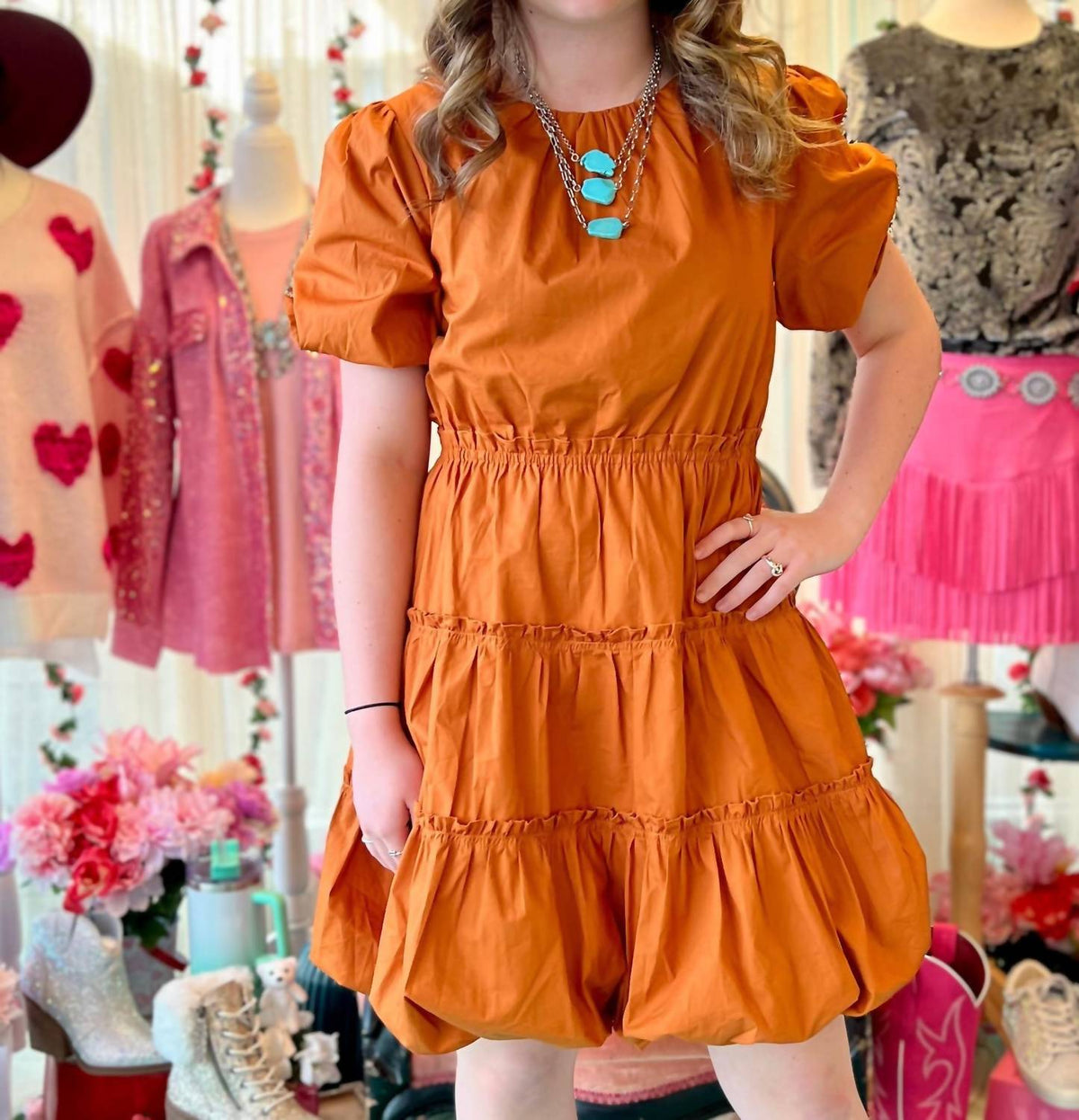 Mittoshop - She's Got That Bubbly Personality Dress