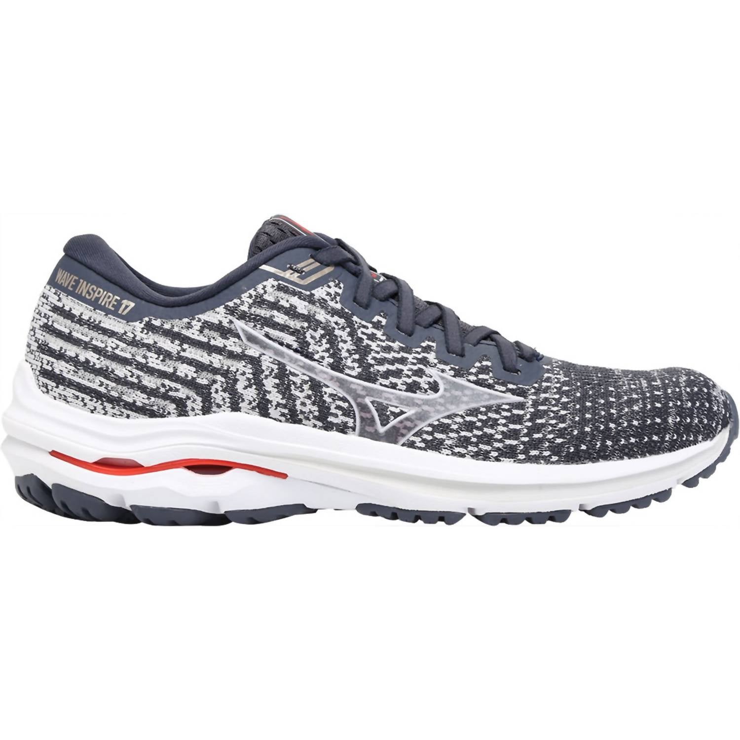 Mizuno - Women's Wave Inspire 17 Running Sneakers - grey - outletdeals - shoes