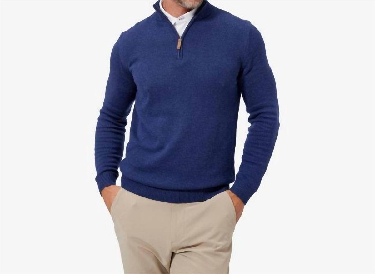 Mizzen + Main - Cassady Quarter Zip Pullover