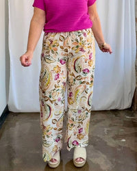 Mlle Gabrielle - Pull On Pants With Elastic
